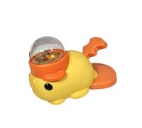 Rudiaoa Dispensador De Golosinas para Mascotas Activado por Prensa Alimentadores con Forma Promueve Hábitos Alimentación Lentos Interacción Desafío Mental Interacción Rompecabezas para Perros