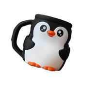 Rudiaoa Encantadores Pingüinos Soporte para Pinta De Helado Contenedor Impresión con Anticongelante Funda Lata Cerveza Soporte Pingüinos