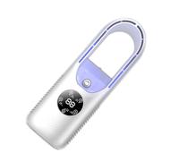 Rudiaoa Enfriador De Aire Sin Aspas USB con Humidificador Ventilador Escritorio Silencioso 6 Velocidades Nebulización 100 Ml Y Portátil para Viajes Oficina Enfriadores Aire Portátiles USB