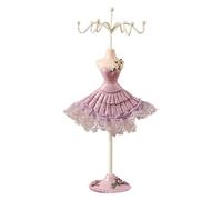 Rudiaoa Estantes Giratorios Para Presentación De Joyería Estante Exhibición Funcional Hermoso Modelo Muñeca Soporte Organización Almacenamiento Para Mujer