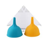 Rudiaoa Filtros De Silicona DLP para Impresora Consumibles Fotocurado Accesorios Resina UV Juego Embudos Y Silicona 101 Uds.