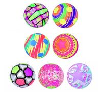 Rudiaoa Fitness Skipping Ball Toy Flashing Luminous Bouncy Football for W/LED Flashing Light Sensory Novelty Gag Child Party Pr Toys for Kids for Girls for Kids for Kids for Toddlers