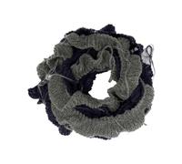 Rudiaoa HarajukuStyle Bufanda Enrollada Para Mujer Hombre Tejido Suave Calentador De Cuello Pañuelo Punto Hecho A Mano Corbatas Tejidas Para Ropa Casual