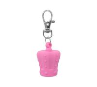 Rudiaoa Lip Balm Keychain Caps Portable Designs Easy Attachment To Keys Women Accessories Present For Beauty Enthusiasts Travel Makeup Accessory