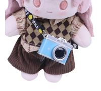 Rudiaoa Llavero De Cámara Con Bordes Seguros Sonido LED Cuerda 38CM Materiales Plásticos Para Niños Accesorio Creativo Llavero Sonido Luz LED