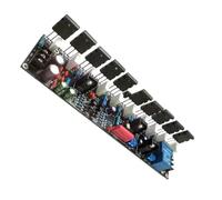 Rudiaoa Placa Amplificadora De Potencia Un Canal 500 W Transistores A1943/C5200 DC20-90V Ancho para Sistemas Profesionales Amplificador Potencia para Altavoces