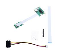 Rudiaoa Small PCIE To PCIEx1 Conversion Cable Horizontal/Vertical Connection User Friendly For Professional and Applications Industrial Application Adapter