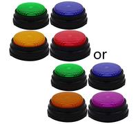 Rudiaoa Timbre De Respuesta Entrenamiento para Perros Botones Comando Grabación 30 Segundos Grabable Comienza A Hablar para Entrenar Gatos