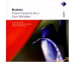 Rudolf Buchbinder, Nikolaus Harnoncourt & Royal Concertgebouw Orchestra - Brahms : Piano Concerto No.1 & 4 Ballades - Apex