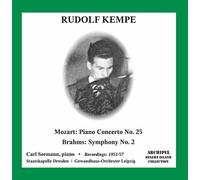 Rudolf Kempe - Mozart: Piano Concerto No. 25; Brahms: Symphony No. 2