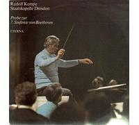 Rudolf Kempe , Staatskapelle Dresden , Ludwig van Beethoven - Probe zur 7. Sinfonie von Beethoven - ETERNA - 8 27 201