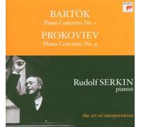 Rudolf Serkin - B. Bartòk : Concerto for Piano & Orchestra N° 1 - S. Prokofiev : Concerto for Piano & Orchestre N° 4