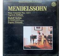 RUDOLF SERKIN - MENDELSSOHN - PIANO CONCERTOS NOS. 1 & 2 - CBS MASTERWORKS - VINYL