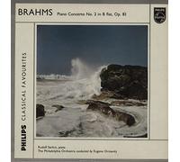 Rudolf Serkin / Philadelphia Orchestra / Eugene Ormandy - GL 5731 RUDOLF SERKIN Brahms Piano Concerto 2 Philadelphia Ormandy LP