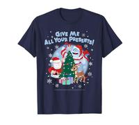 Rudolph & Friends Give Me All Your Presents Christmas Movie Camiseta