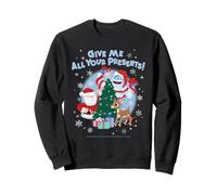Rudolph & Friends Give Me All Your Presents Christmas Movie Sudadera