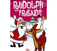 Rudolph & Friends: Rudolph the Red Nosed Reindeer+The Christmas Visitor+Merrie Melodies, The Shanty Where Santy Claus Lives+The Candle maker+The Little Angel+Santa and The 3 Bears-(Color Toned & Color)(Slim Case)(Vintage Cartoon)