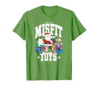 Rudolph Island of Misfit Toys Varsity Style Retro Christmas Camiseta
