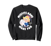 Rudolph Misfits Have More Fun Hermey Retro Christmas Sudadera