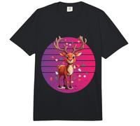 Rudolph Reindeer Christmas Holiday Festive Cheer Red-Nosed Comfort Colors Adult Heavyweight T-Shirt
