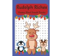 Rudolph Riches Finance Word Search Puzzles: Easy to Read Print About Finance, Investments, Money and More 6x9 inches, 110 pages, 50+ Puzzles. Great Gift for Vacations, Holidays and Free Time