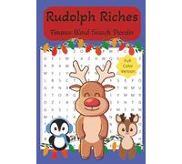Rudolph Riches Finance Word Search Puzzles: Full Color: Easy to Read Print About Finance, Investments, Money and More 6x9 inches, 110 pages, 50+ ... Gift for Vacations, Holidays and Free Time