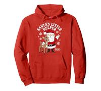 Rudolph Santa's Little Helper Vintage Christmas Cartoon Sudadera con Capucha