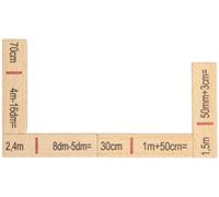 Rudolphs Schatzkiste La Longitud computacional de 40 porciones, Juego computacional Mathe del dominó de 20 de x 16 de x 3 cm aprende Otra Vez el Juego Mental