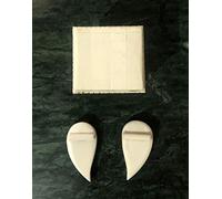 Rudra Veena Puente Set Profesional Hecho a Mano Camel Hueso Rudra Veena Puente Set