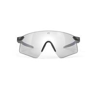 RUDY PROJECT Astral Sphere Sport Shield - Gafas de sol con marco negro y cristal brillante con 2 lentes fotocromáticas ImpactX de color negro láser
