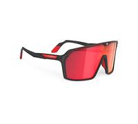 Rudy Project SPINSHIELD Black Matte Multilaser Red Gafas, Talla ÚNICA Unisex Adultos