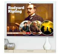 Rudyard Kipling (hochwertiger Premium Wandkalender 2026 DIN A2 quer), Kunstdruck in Hochglanz: Atmosphärisch und voller erzählerischer Kraft