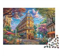 Rue De Rivoli Puzzles Entretenimiento Creativo Rompecabezas 1000 Piezas Obra De Arte De Juego De para Adultos Y Niños 52x38cm/1000pcs
