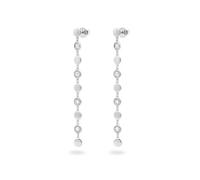 Rue des Mille Women's Hoop Earrings 925 Silver with Zirconia ORZ-018 MUL CER RH