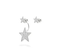 Rue des Mille Women's Star Earrings 925 Silver Zirconia ORZ-018 M5 STE RH
