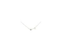 Rue des Mille Women's Star Necklace 925 Silver Gold Zirconia GRZ-018 M1 STE AU