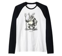 Rübezahl El Curioso guardián de los Caminos olvidados Camiseta Manga Raglan