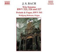 Rübsam,Wolfgang - Sonates en trio pour orgue BWV 527, 526 & 527 / Prélude & fugue BWV 543