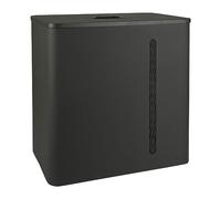 RUECAB - Caja de pellets - Capacidad: 70L - Con tapa - Material: acero - Dimensiones: 51 x 51,5 x 31 cm - Forma rectangular - Stock 3 bolsas de pellets de 15 kg