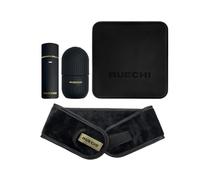 RUECHI Beauty Kit de actualización con nano mister, herramienta de escultura Kryo, diadema de spa, bolsa de tocador, 4 piezas