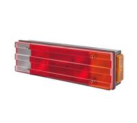 Rückleuchte Derecha 24 V P21W Tecnología de Bombillas HELLA Para u.a. DAF