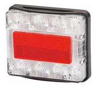Rückleuchte Derecha 24V LED HELLA 24 LEDs 3 Funciones 2SD 343 390-401