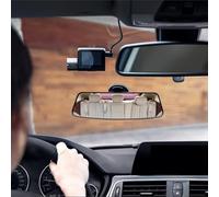 Rückspiegel Ersatz - Blendfreie Panorama Rückspiegel Blendschutz |Mit Saugnapf zur Reduzierung des Toten Winkels für SUVs LKWs Limousinen Innenraum Zubehör