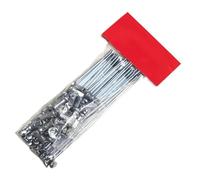 Rueda 36 unids/lote radios de motocicleta 3,18mm * 135-225mm 45# diámetro de acero 3,18mm piezas de alambre de rueda llanta(3.18mmX195mm)