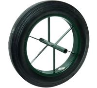 Rueda a prueba de pinchazos de 15'' 385 x 66 Neumático duro y eje de 20mm