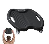 Rueda Abdominal - Ab Roller para entrenamiento de abdominales,Rodillo de núcleo de rueda de desplazamiento de 360 ° con cuatro ruedas y manija de curva silenciada para desarrollar músculo