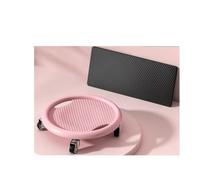 Rueda Abdominal Abdominal Wheel Roller Gym En Casa | Noiseless Multifunctional 4-wheel Fitness Sliding Disc