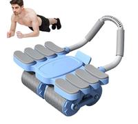 Rueda abdominal automática - 42 x 36 x 24 cm rueda con soporte para codos | Equipo de fitness AB Trainer | Equipo de ejercicios abdominales para entrenamiento básico para el hogar, viajes, residencia