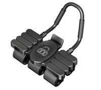 Rueda Abdominal Con Rebote Automático - Máquina Entrenadora Abdominal Con 6 Ruedas,Equipo Ejercicio Con Soporte Para Teléfono Para Gimnasio