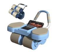 Rueda abdominal de rebote de soporte para codo, rueda abdominal de rebote automático, rodillo abdominal con soporte para, para hombre y mujer